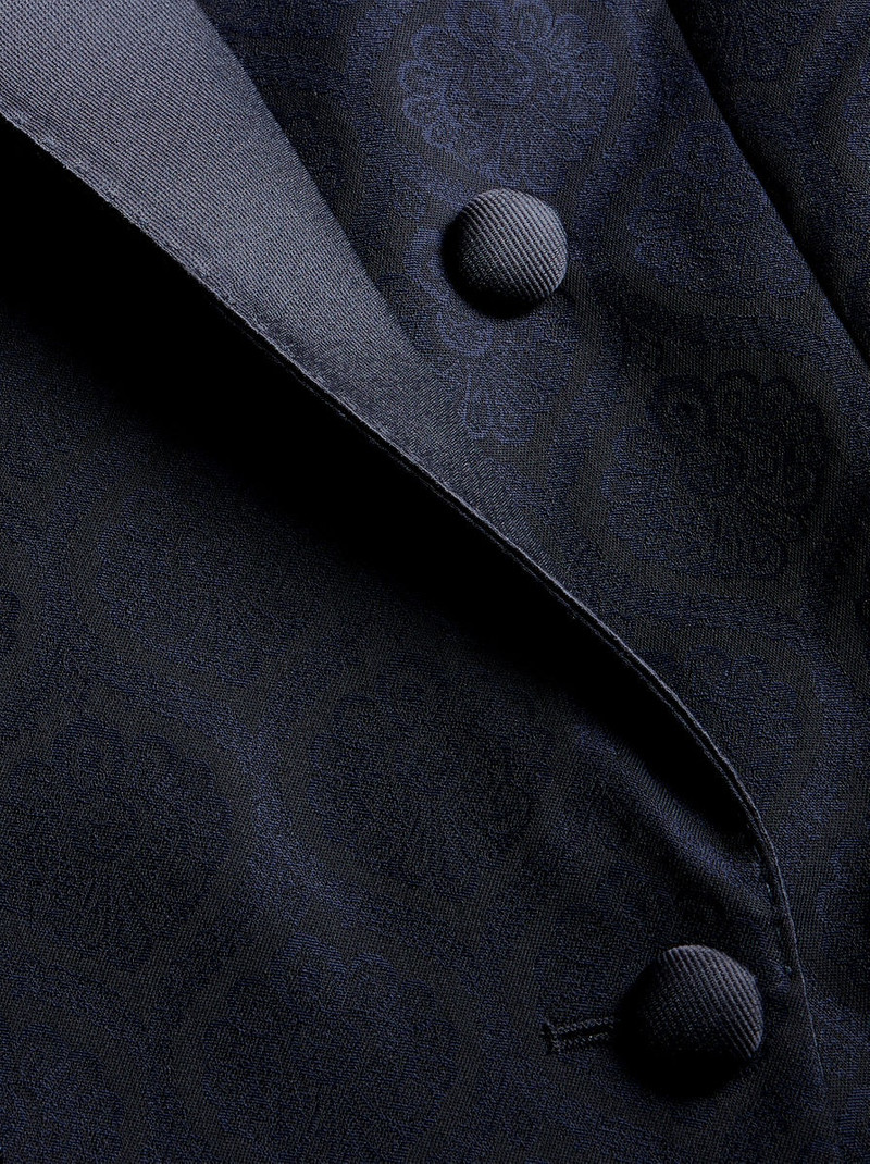 DOUBLE-BREASTED JACQUARD JACKET 6