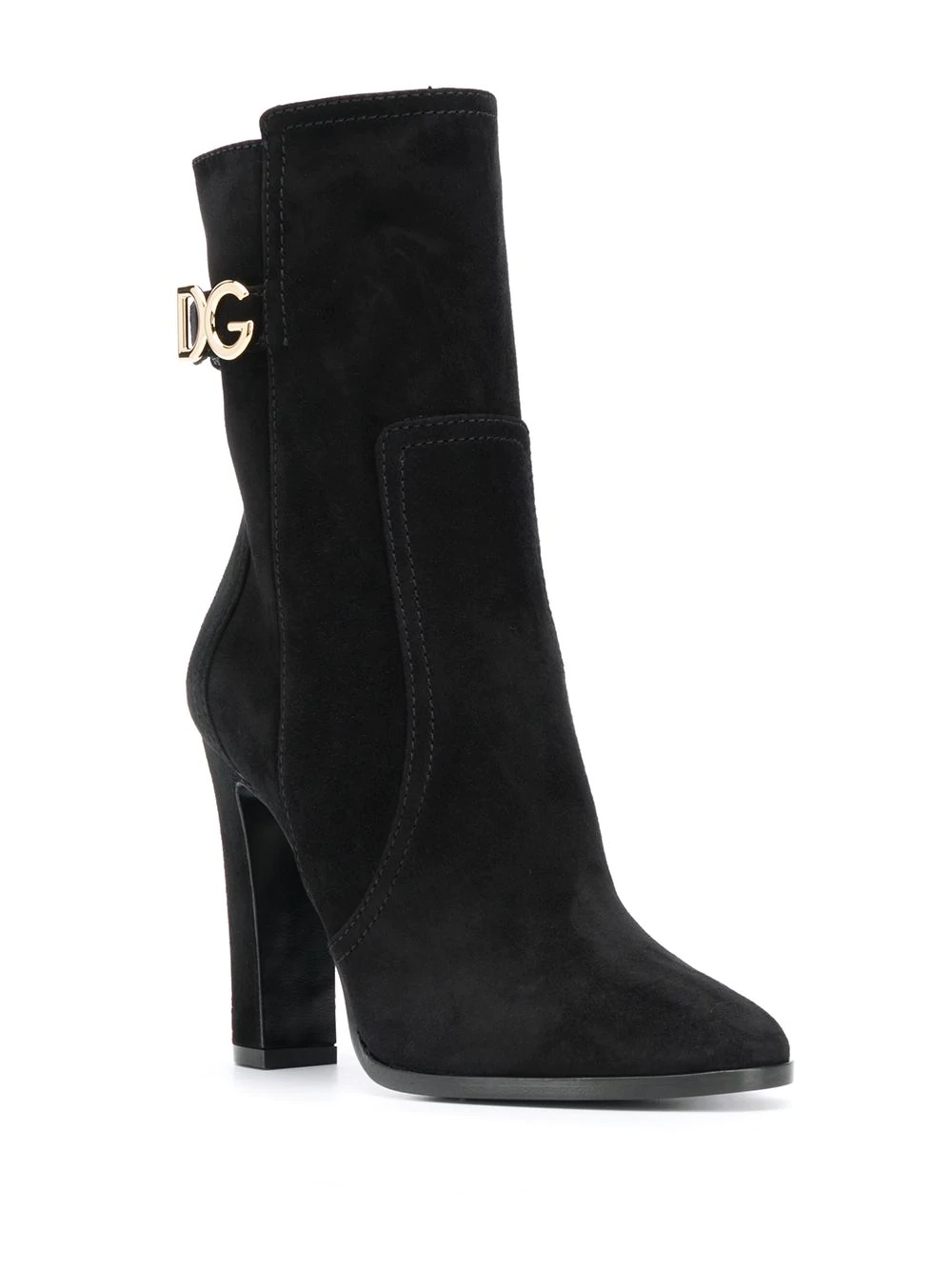 Caroline logo-plaque boots - 2