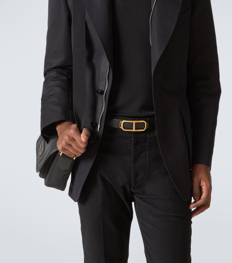 TOM FORD Stadium T leather belt outlook