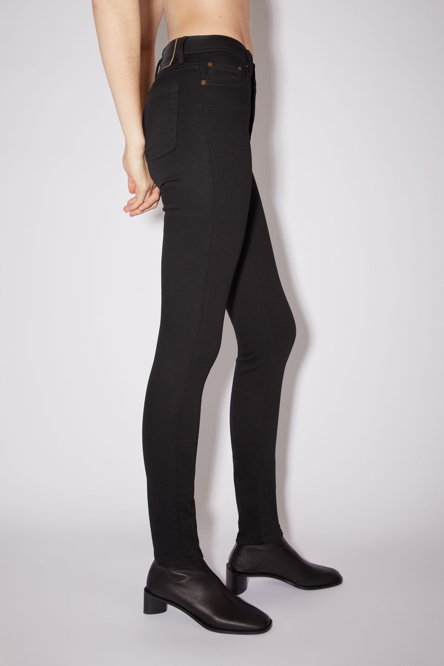 Skinny fit jeans - Black - 4
