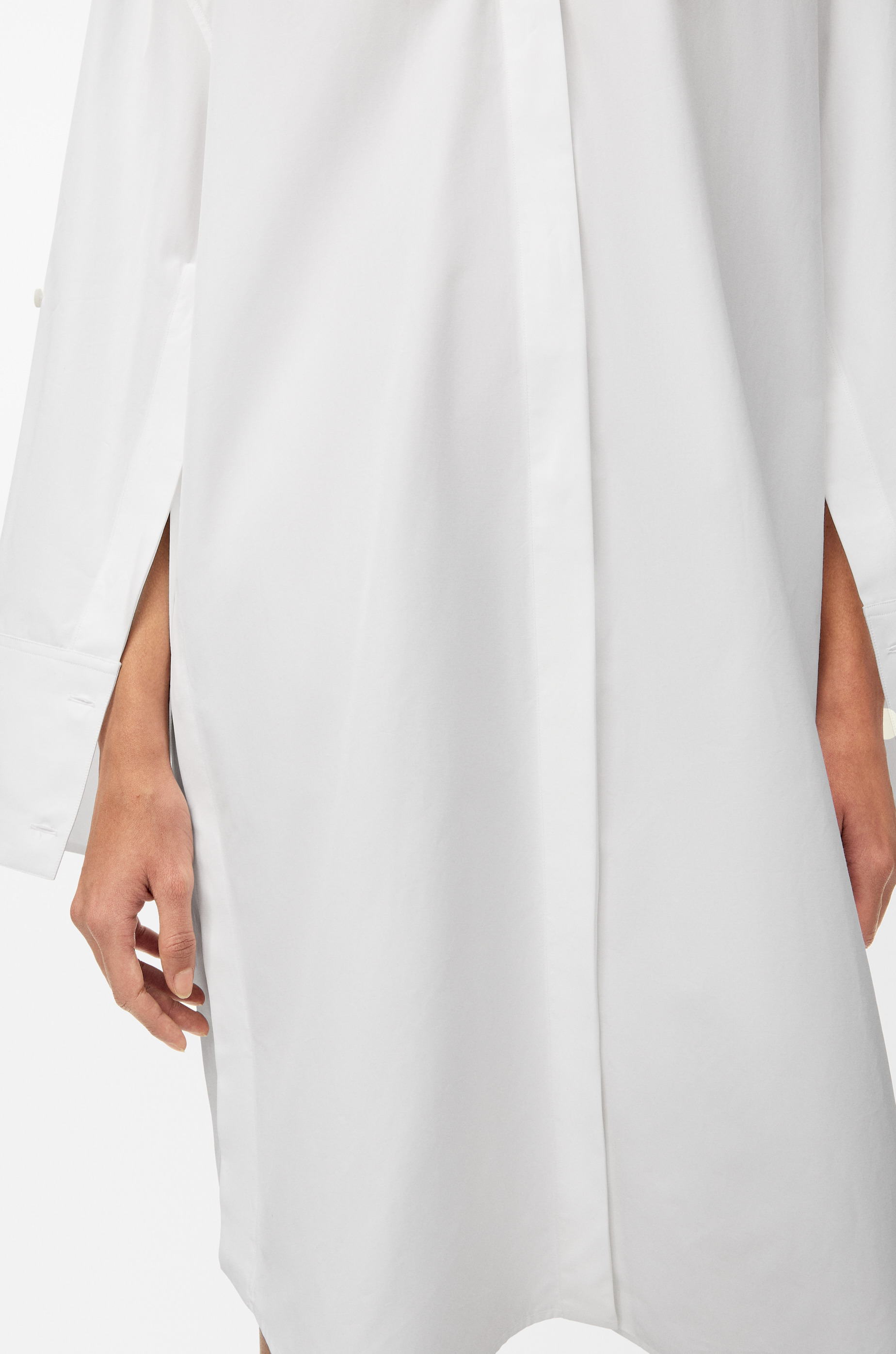 Shirt dress in cotton - 6