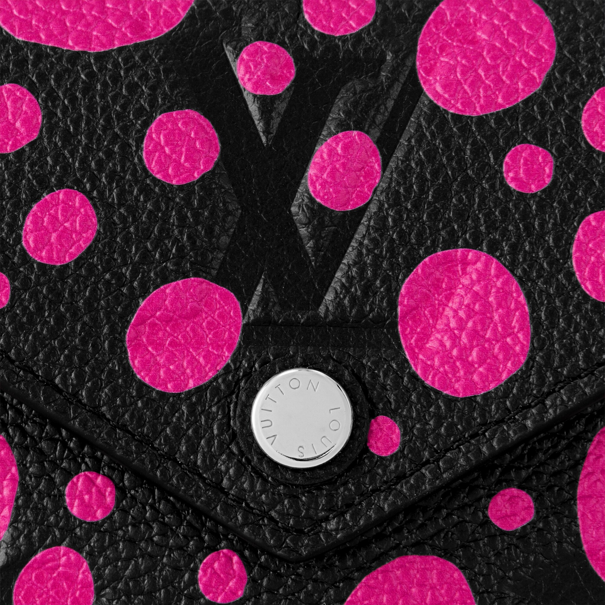 Louis Vuitton X Yayoi Kusama Victorine Wallet Black/White for Women