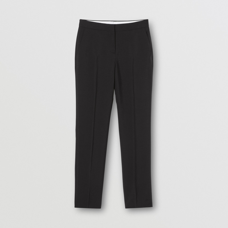 Mohair Wool Tailored Trousers 1