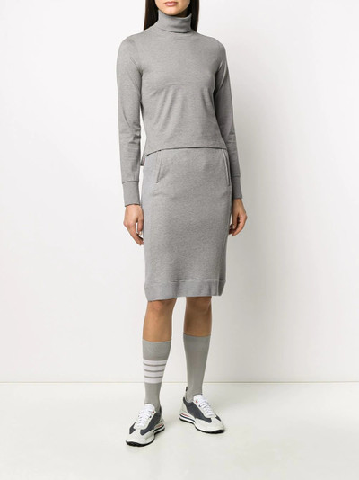 Thom Browne long sleeve turtle neck in light weight jersey outlook