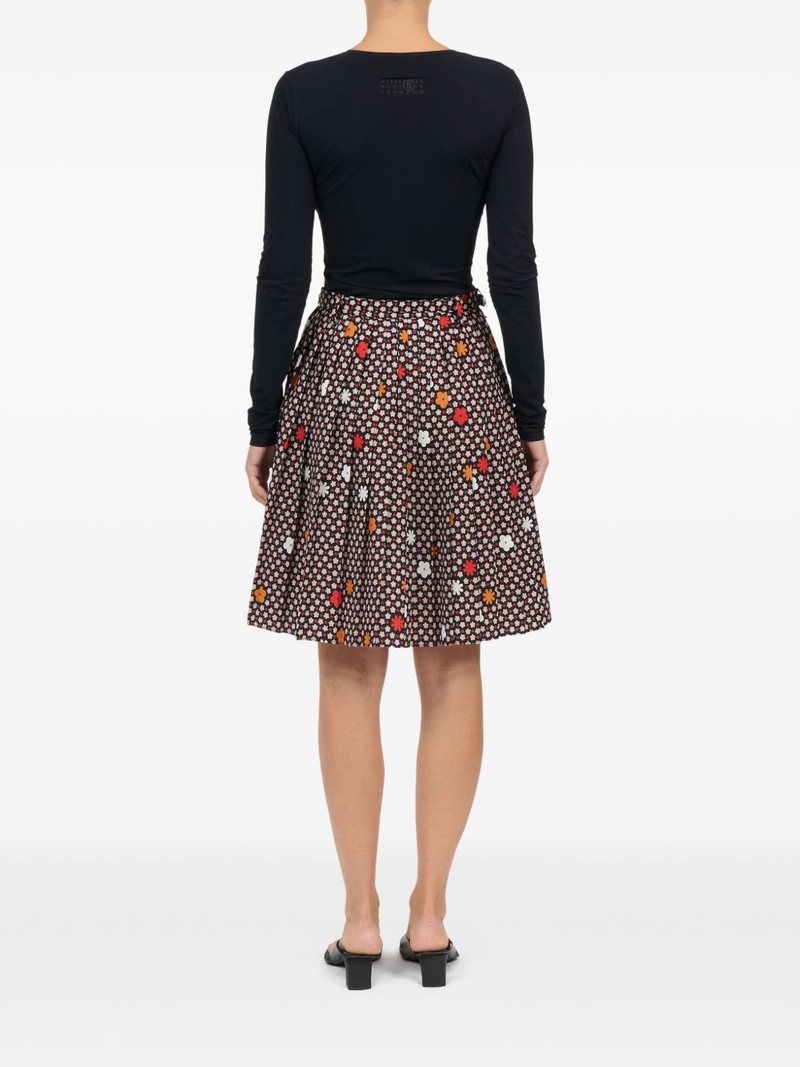 floral-print midi skirt 7