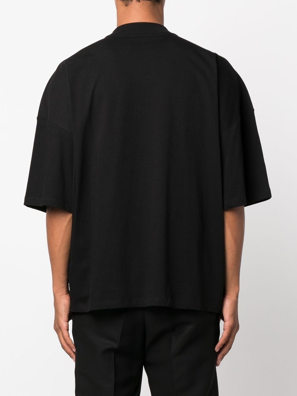 short-sleeved cotton T-shirt - 4