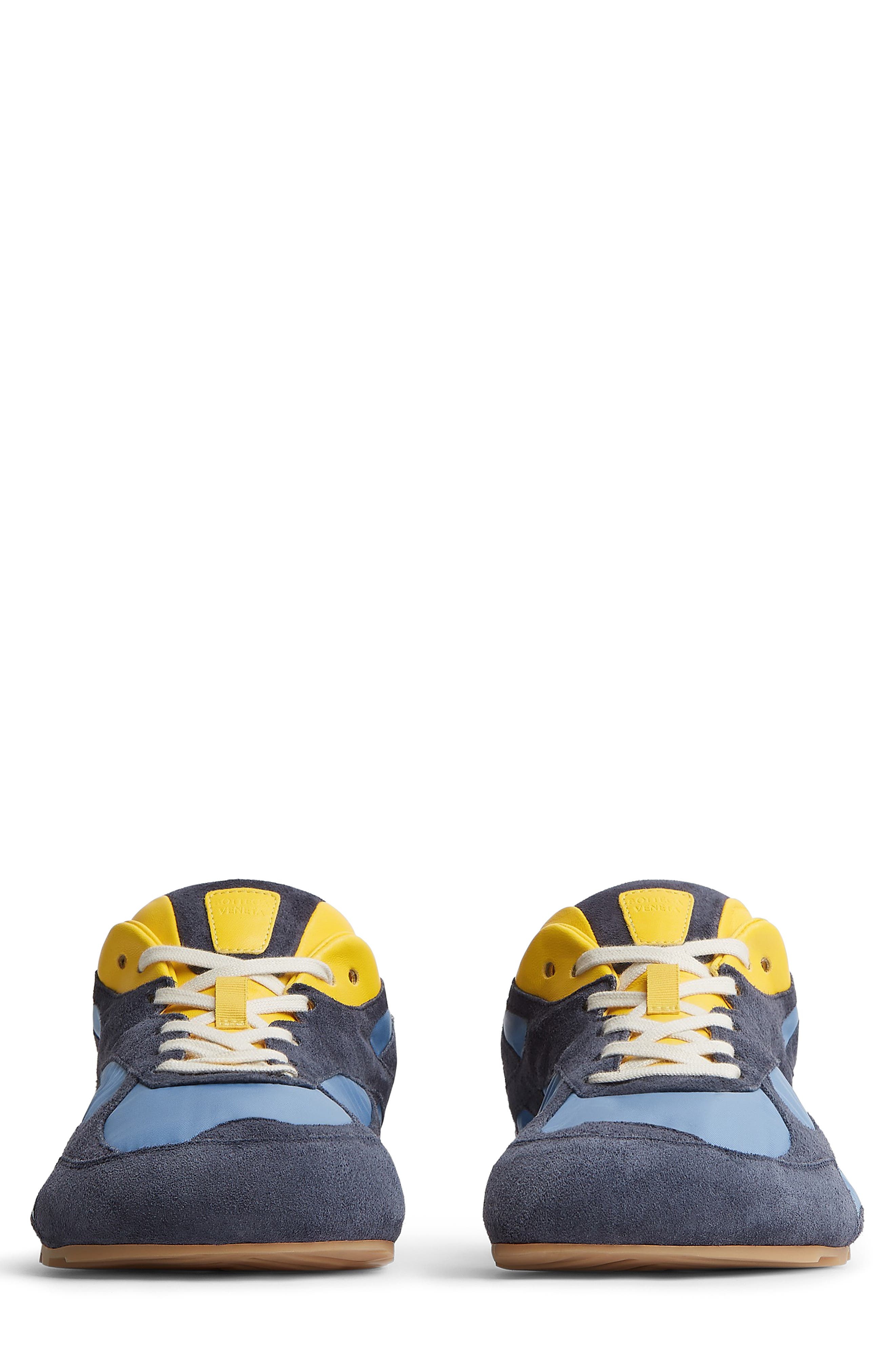 Bottega Veneta Orbit Ballet Sneaker in Abyss/Ice/Egg Yolk at Nordstrom - 3