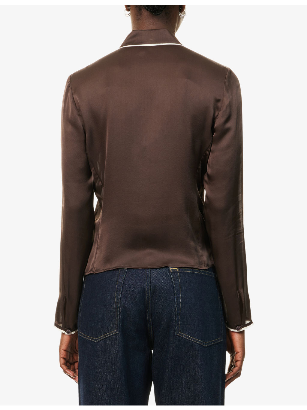The Slim Essential Silk Shirt - 4