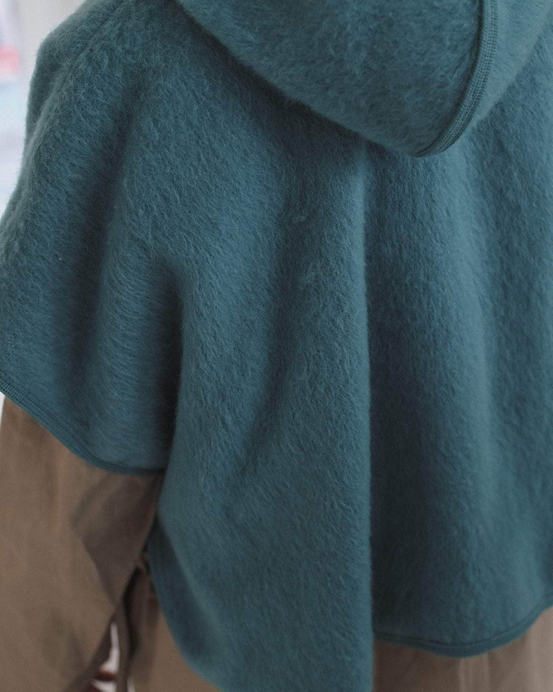 Fortu Hooded Vest - Brushed Wool 5