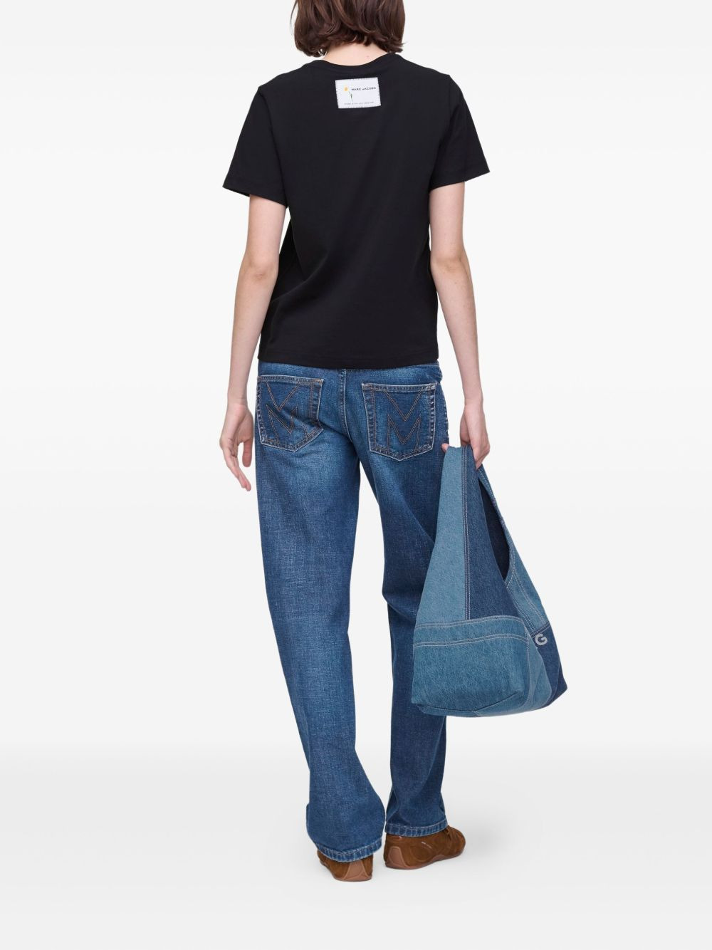 daisy cotton T-shirt - 4