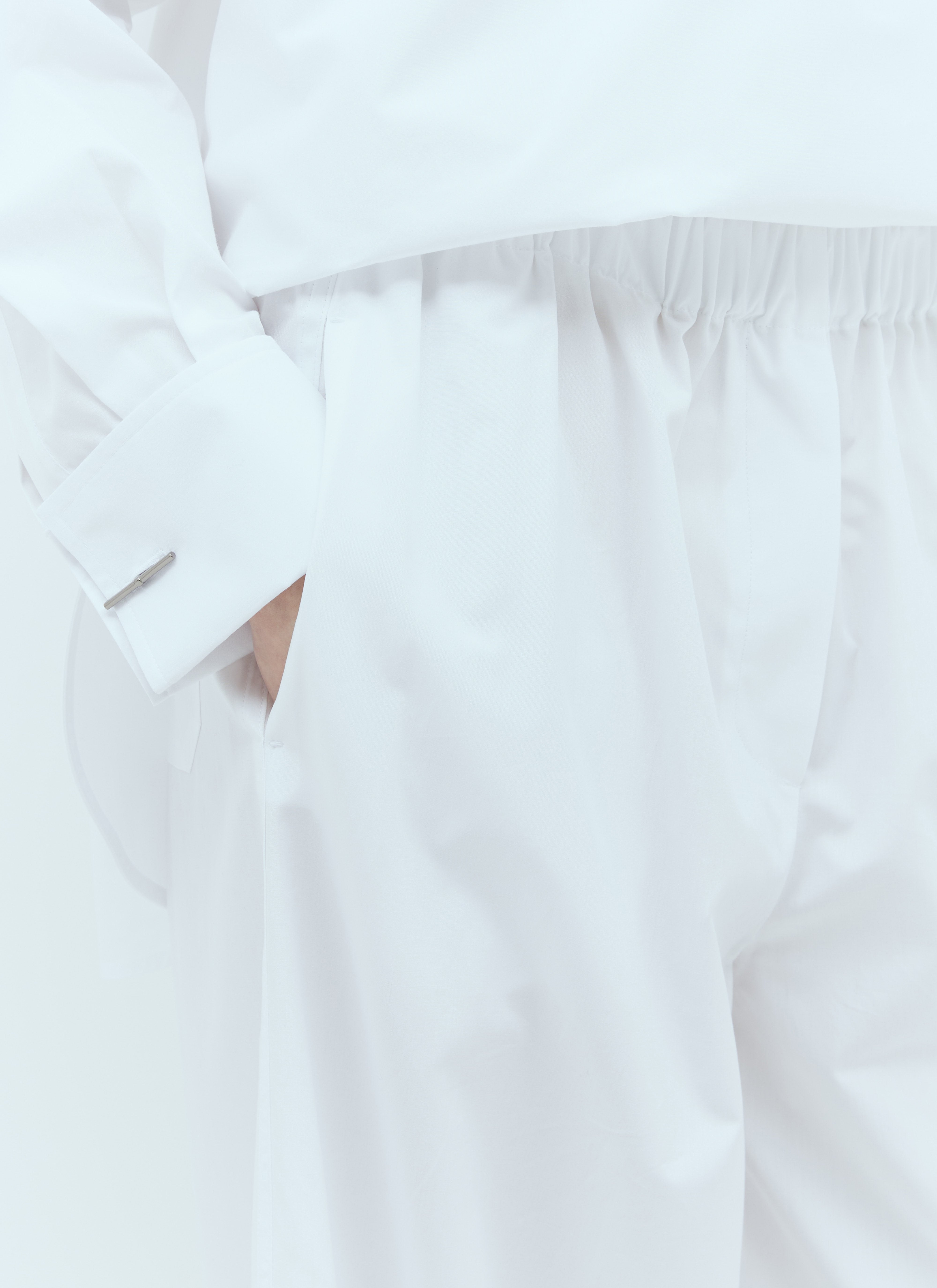 Max Mara Women Wide Poplin Pants - 5