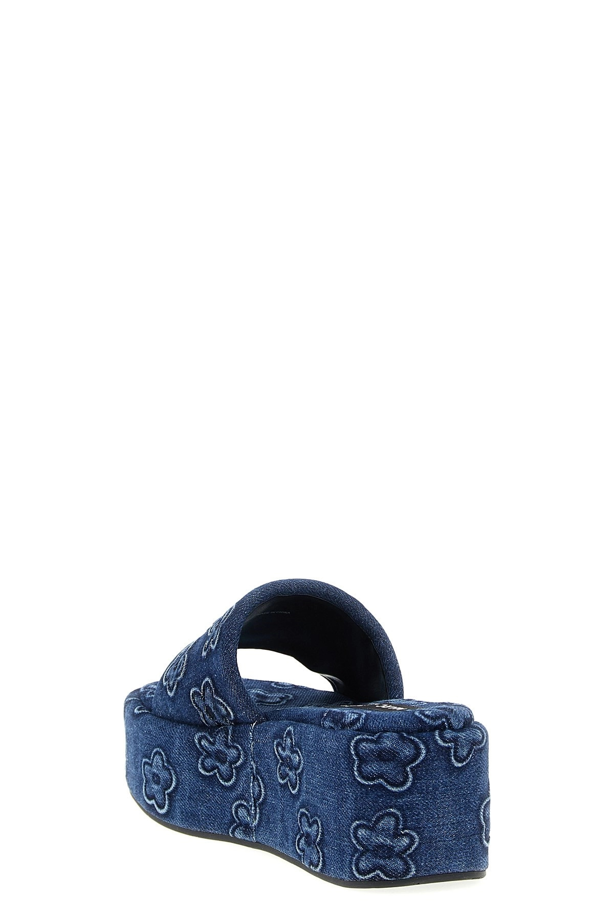 'The Puffy Daisy Denim Platform Sandal' slides - 3