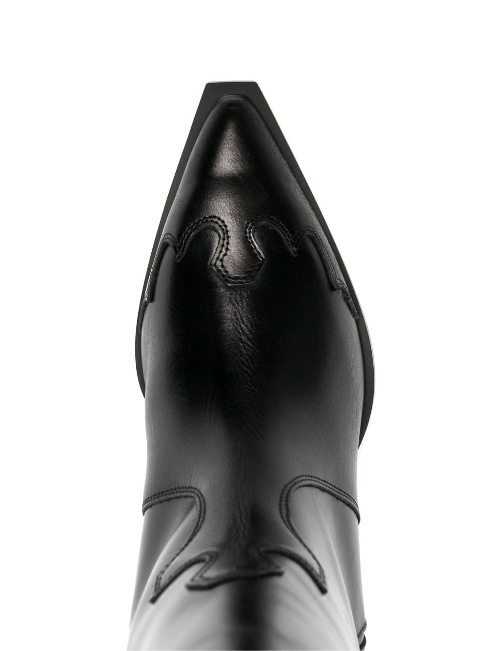 50mm pointed-toe knee boots - 4