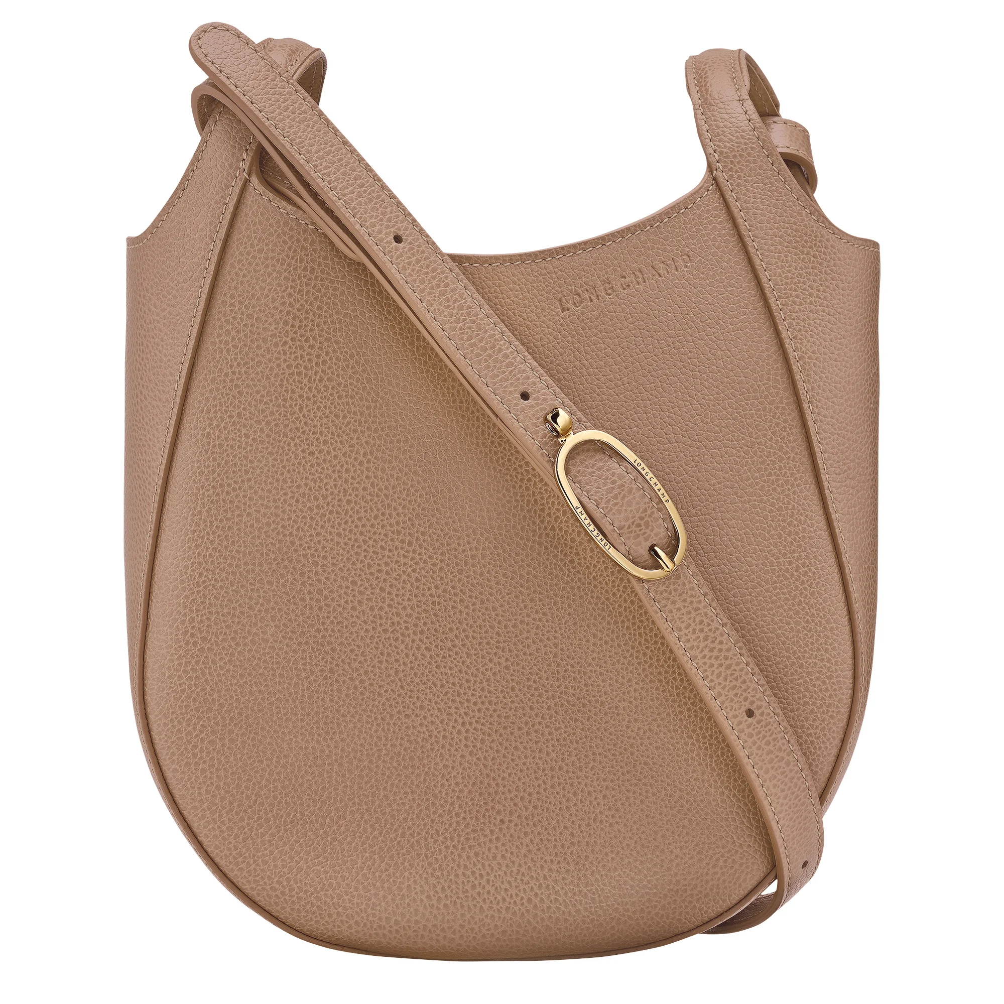 Le Foulonné S Crossbody bag Biscuit - Leather - 1