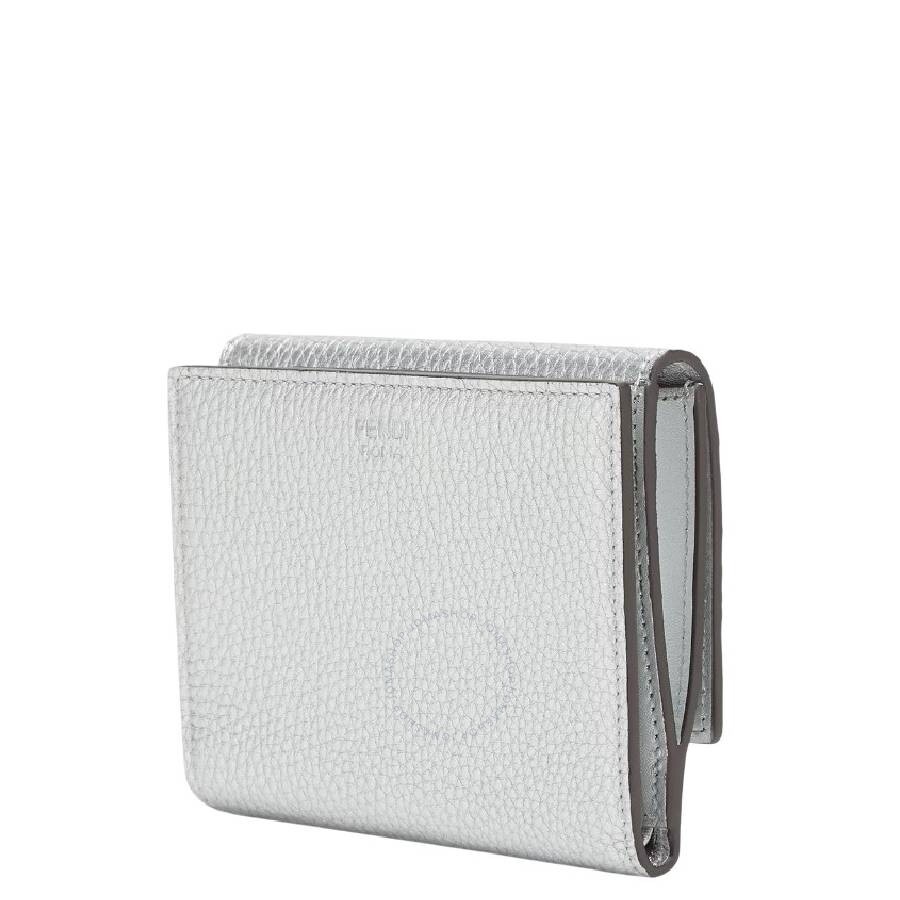Fendi Peekaboo Tri-Fold Leather Wallet - 2