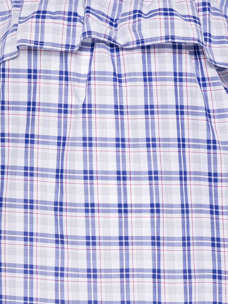 Dolabella ruffled plaid dress 3