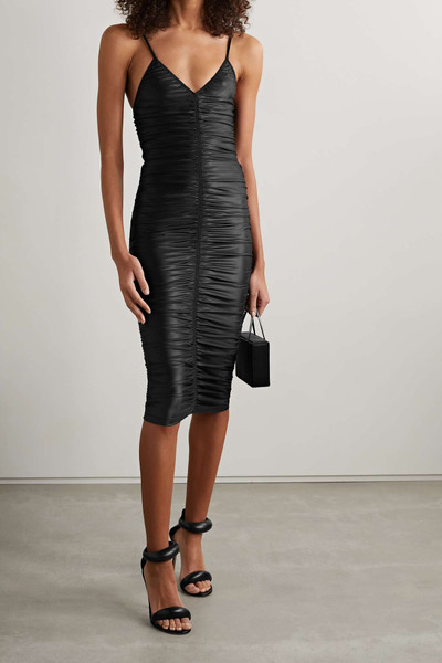 Alexander Wang Ruched stretch-jersey dress outlook