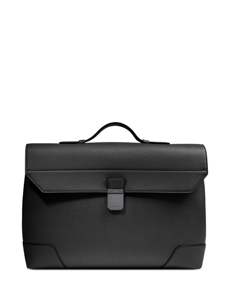 Charlie flap textured briefcase 1