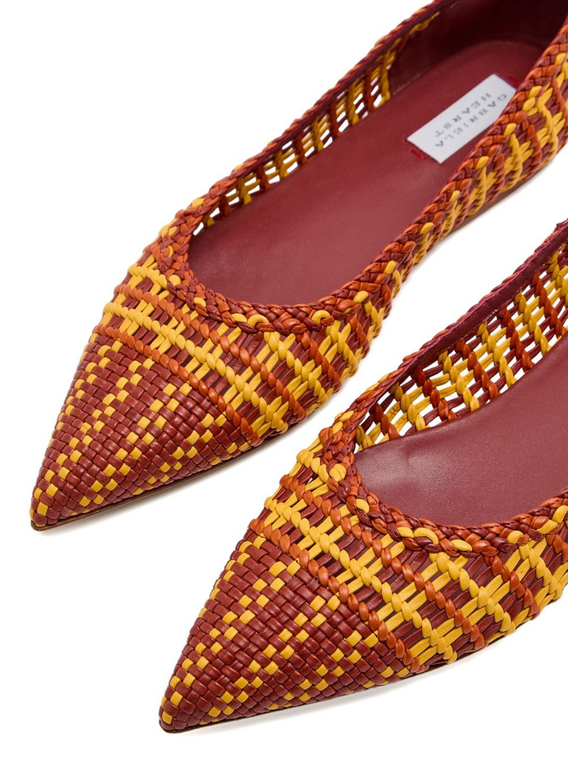 GABRIELA HEARST Aurora pointed-toe flat outlook