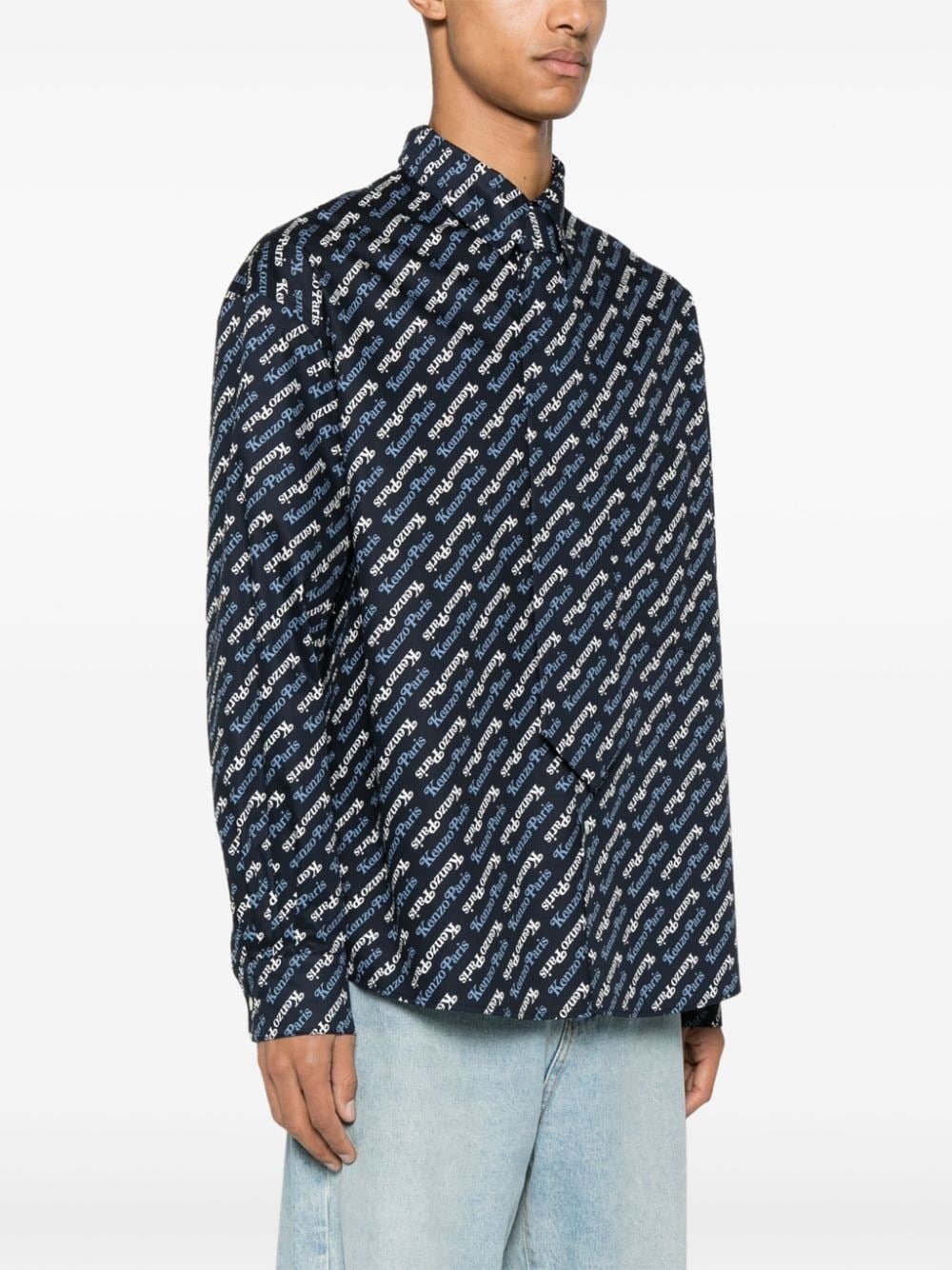 x Verdy logo-print shirt - 3