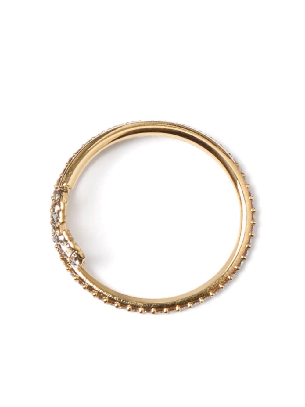 VLogo Signature crystal ring - 5