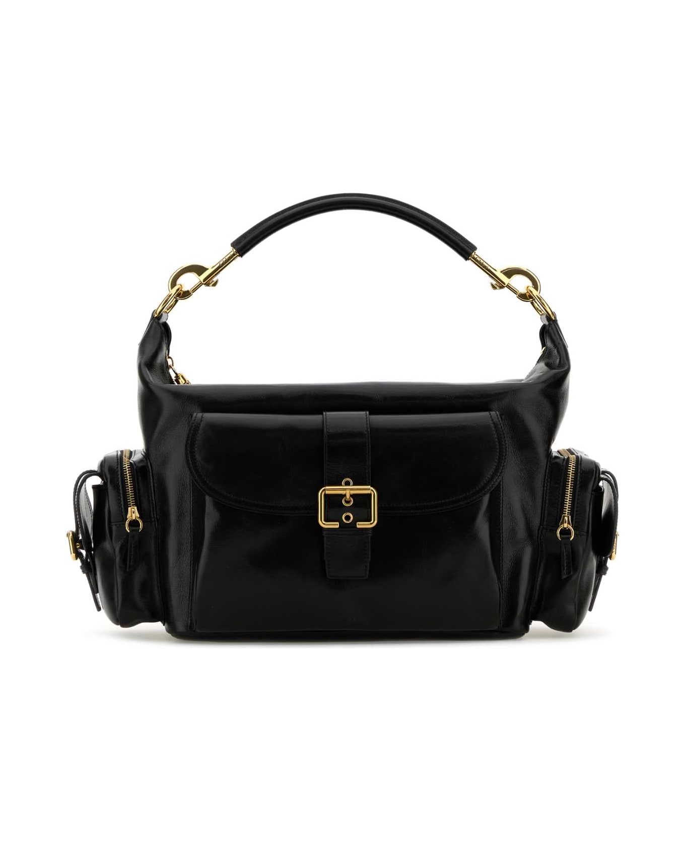 'camera Bag' In Shiny Leather - 1