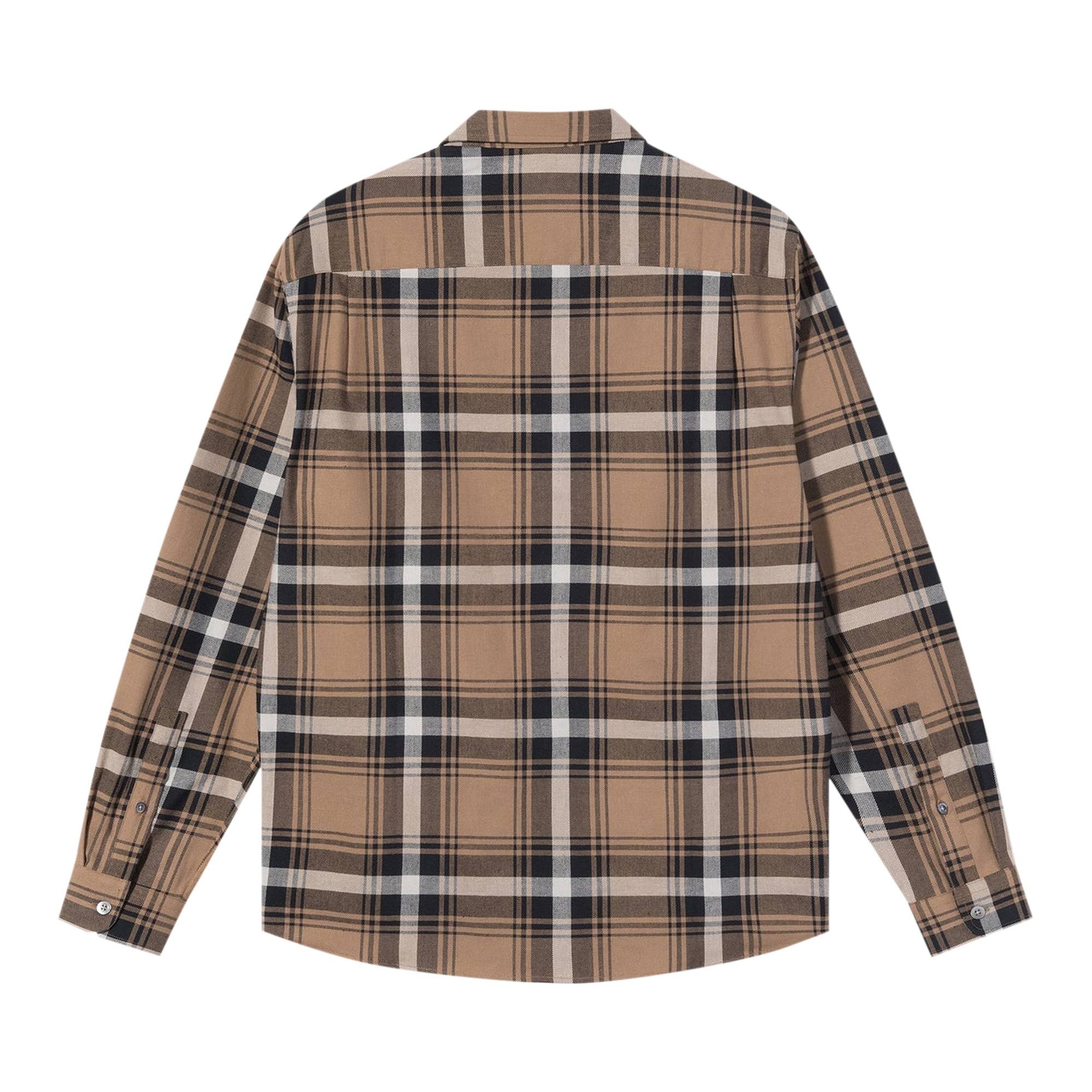 Stussy Classic Bailey Plaid Long-Sleeve Shirt 'Brown'