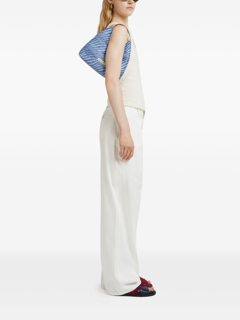 Marni ribbed embroidered tank top outlook