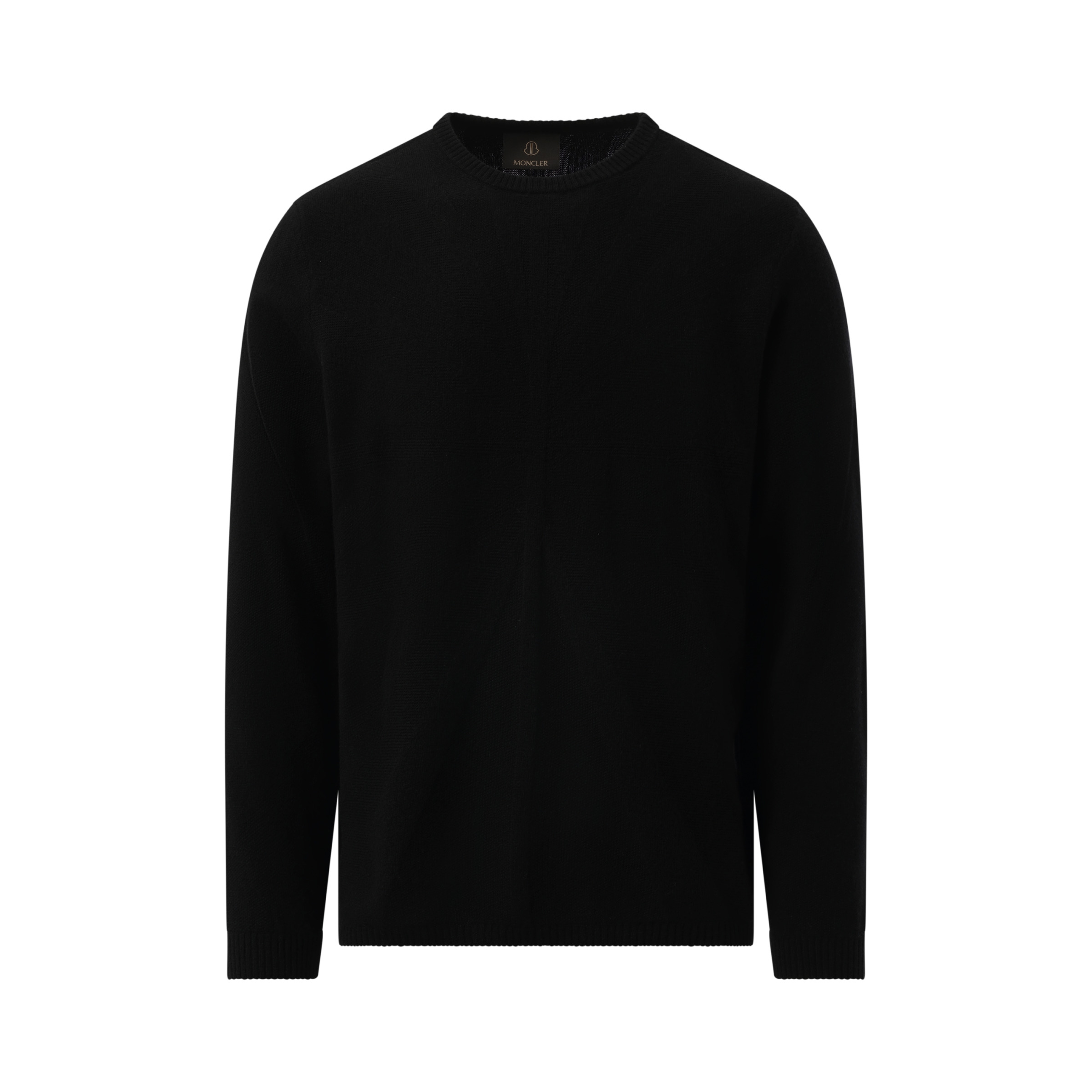 Rick Owens x Moncler Jumbo Round Neck Sweater in Black - 2
