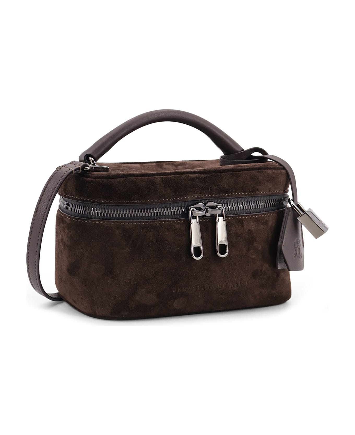 Suede Shoulder Bag - 3