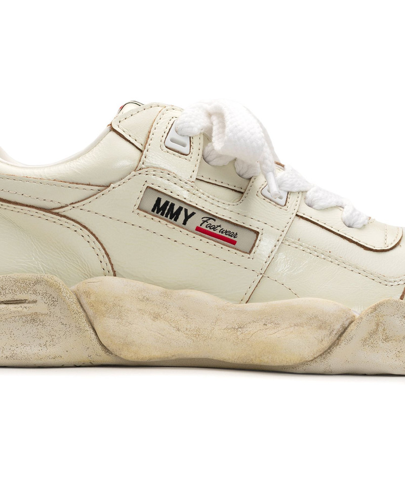 "PARKER" OG Sole Wrinkled Leather Low-top Sneaker 9