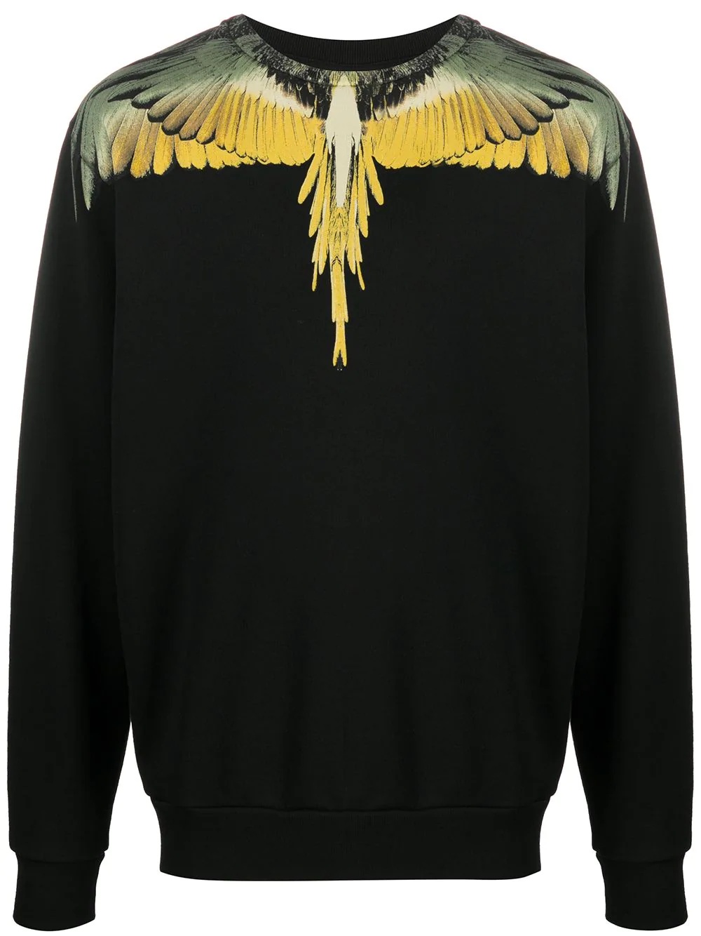 yellow wings long-sleeved T-shirt - 1