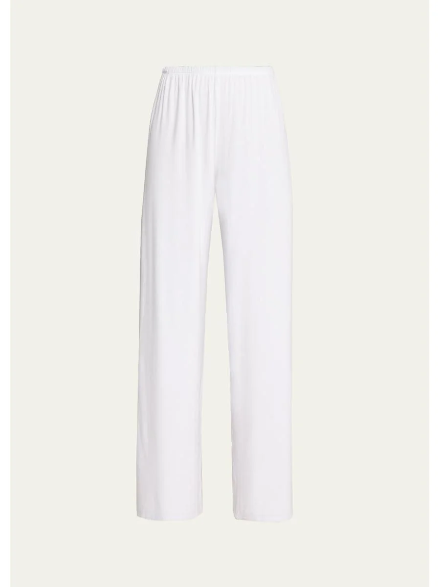 Wool Wide-Leg Pants - 1