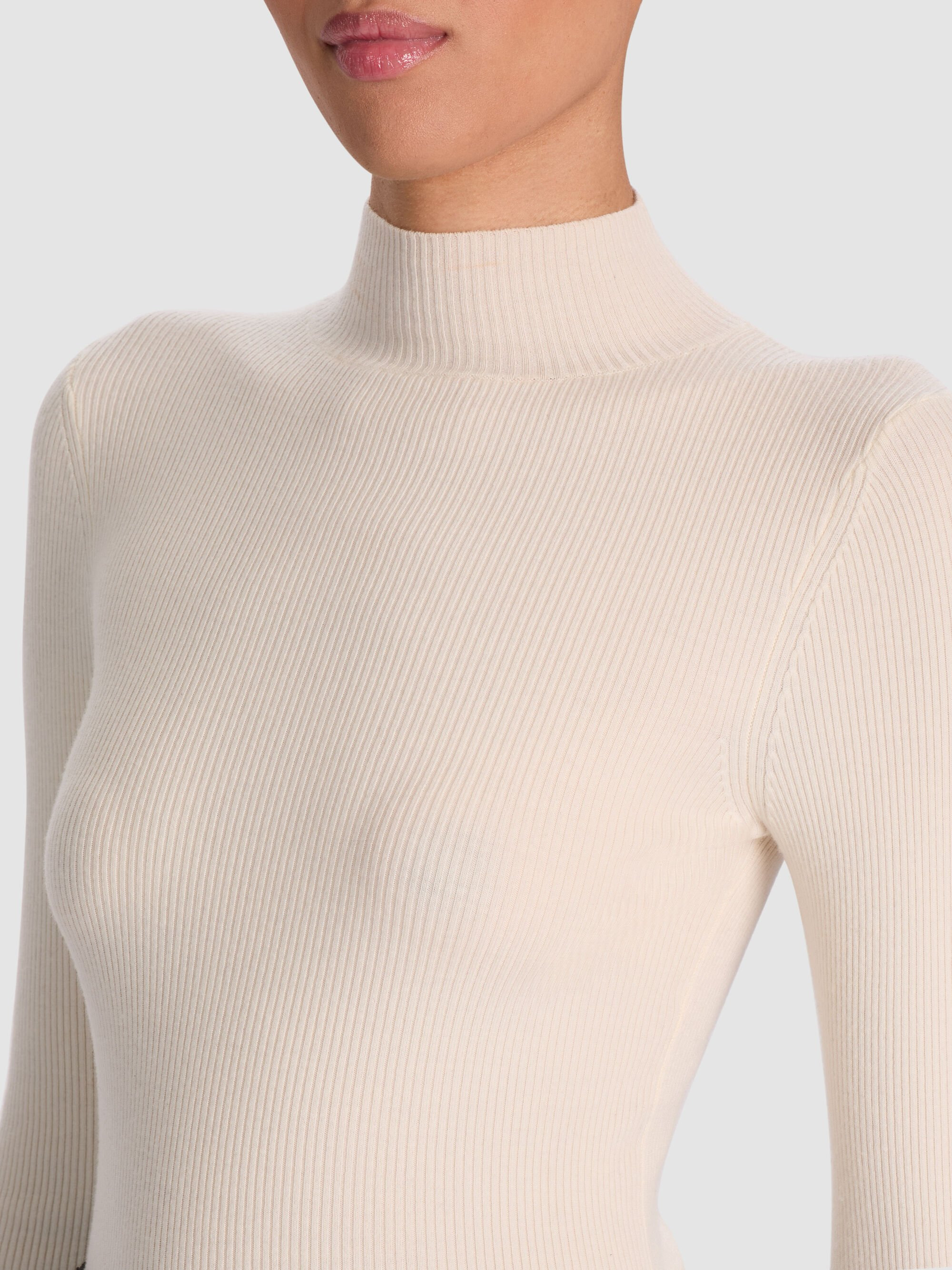 ROBERTA RIBBED TURTLENECK - 5