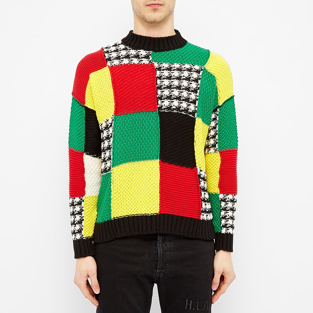 JW Anderson Cotton Patchwork Jumper - 4