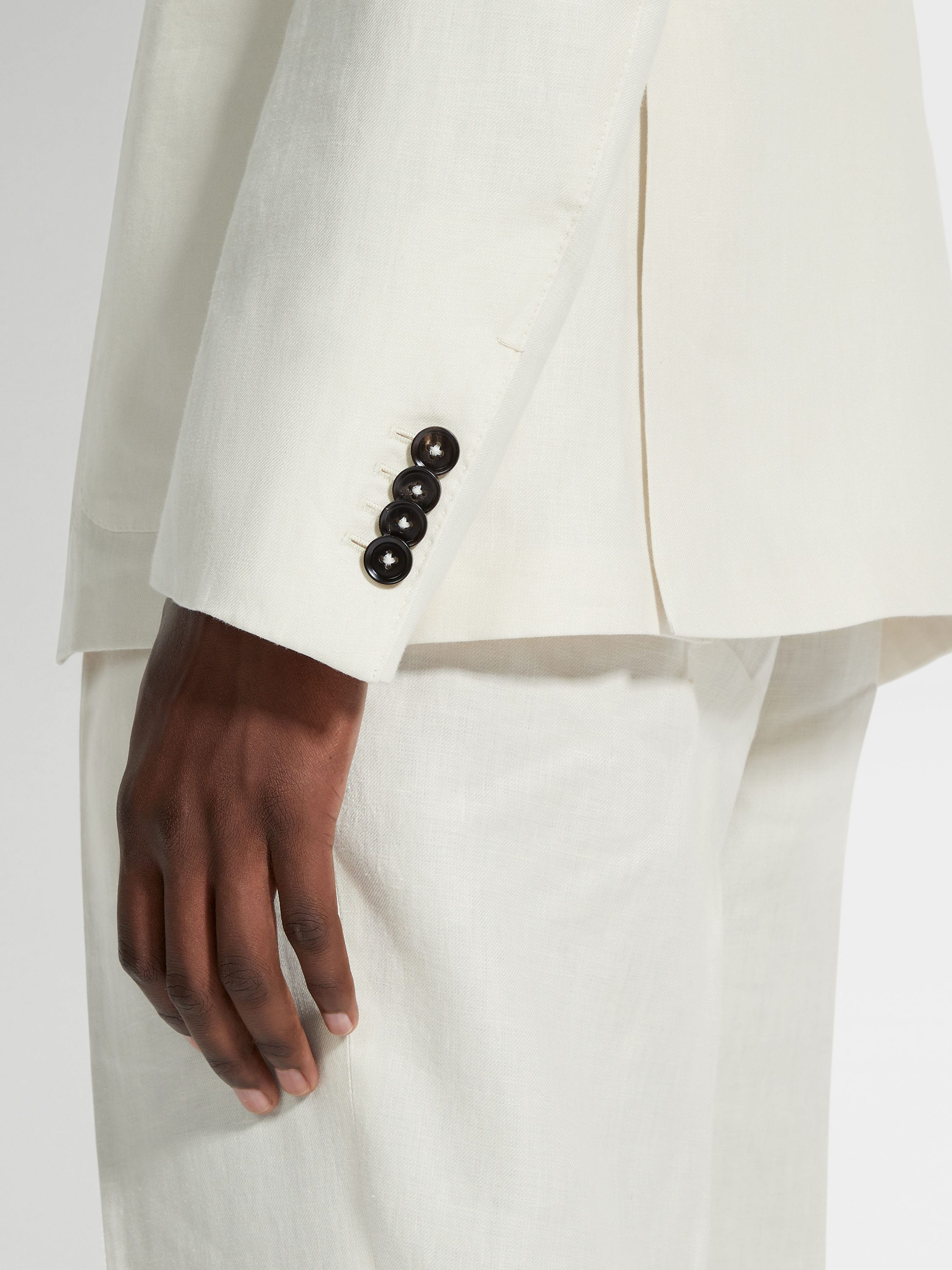 OFF WHITE OASI LINO SHIRT JACKET - 3