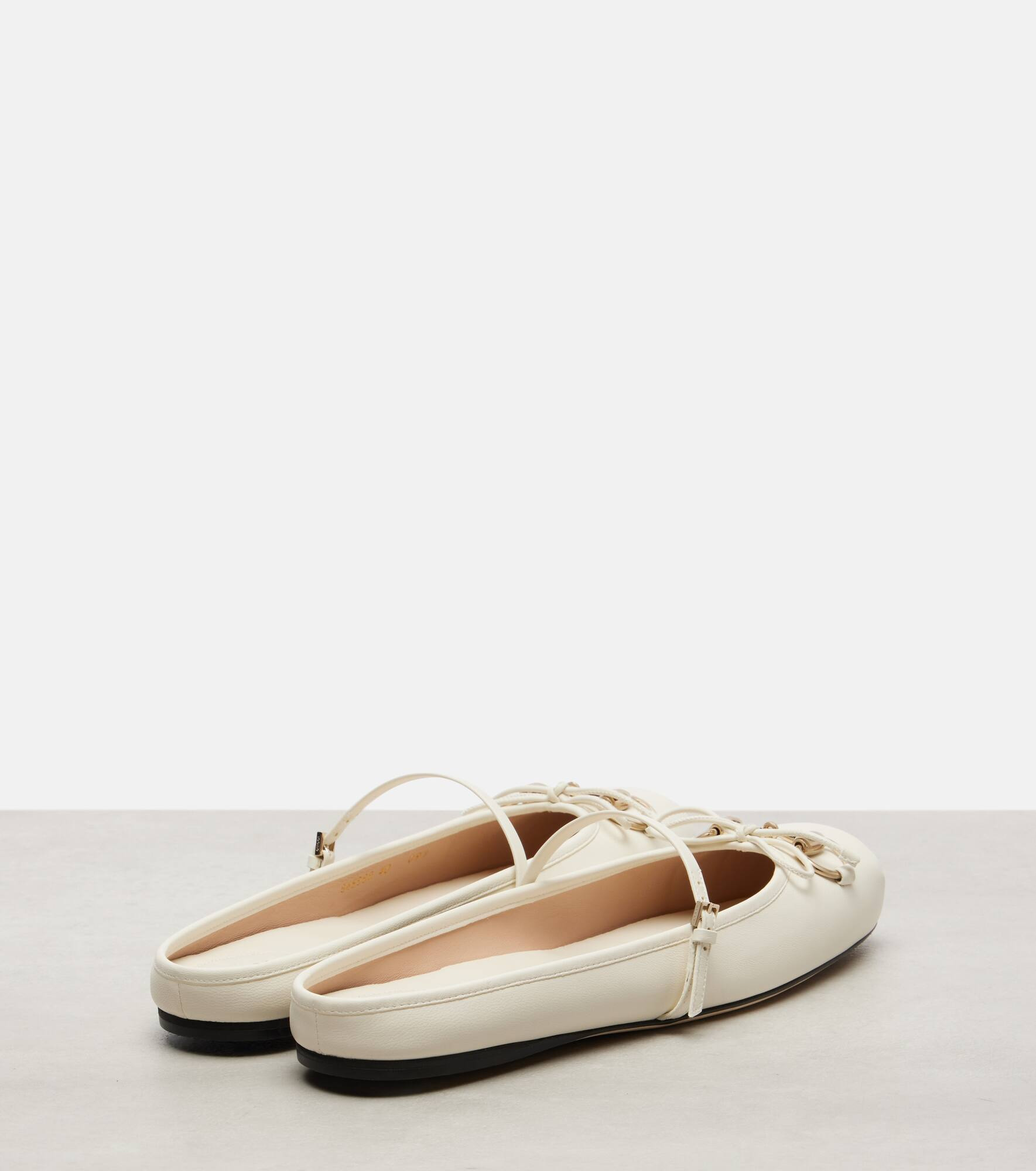 Gucci Horsebit leather ballet flats - 2