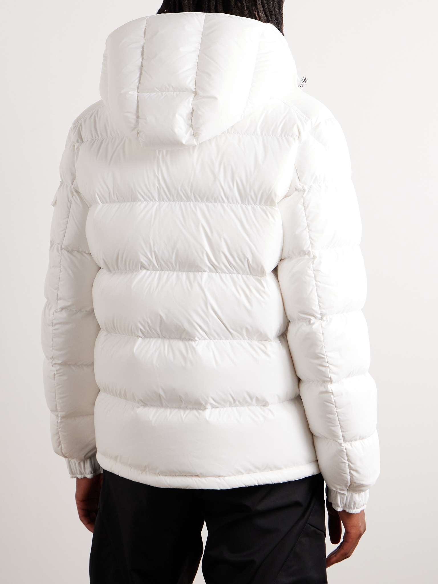 Maya Quilted Shell Hooded Down Jacket - 4