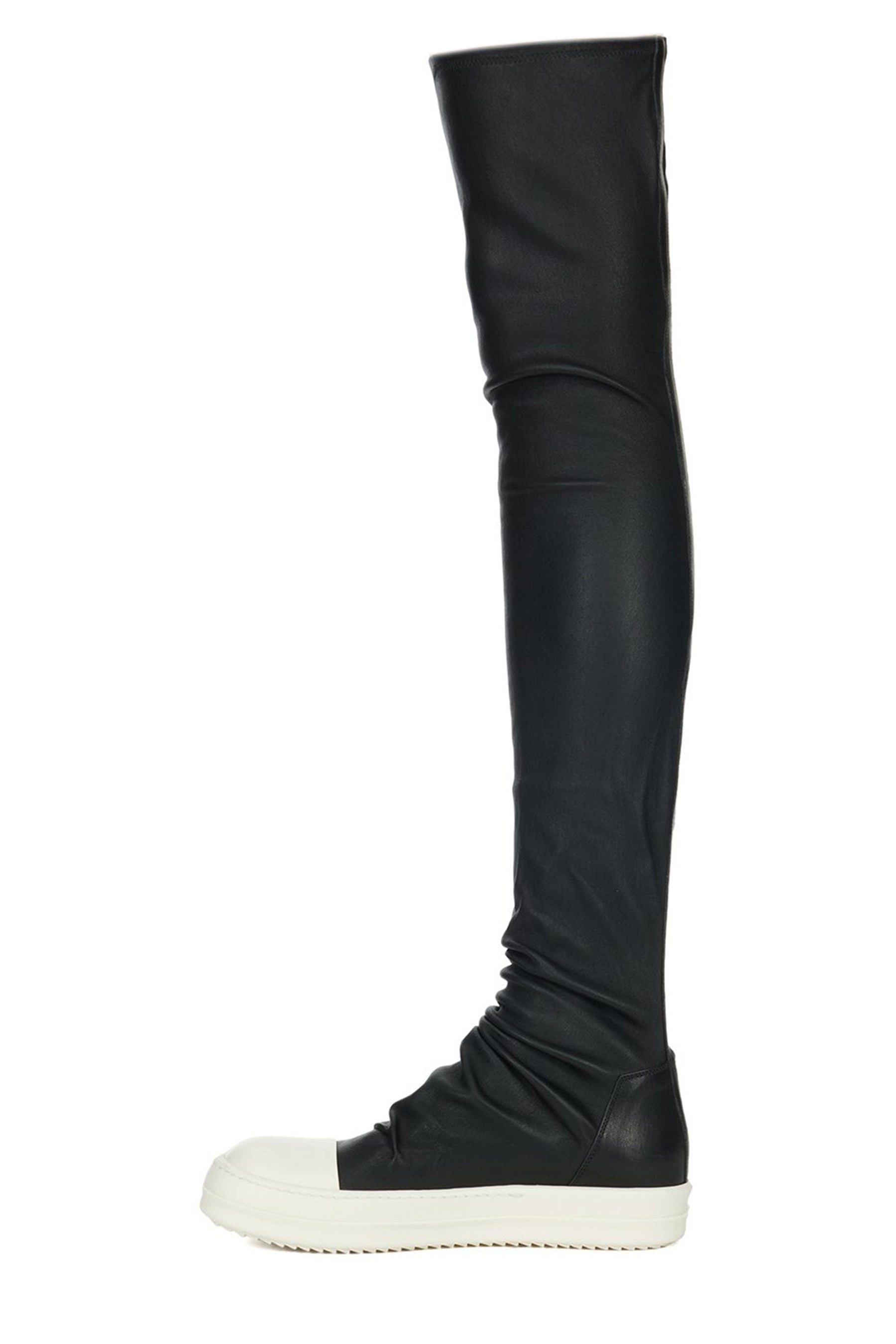 KNEE HIGH STOCKING SNEAKS / BLK MILK MILK - 1