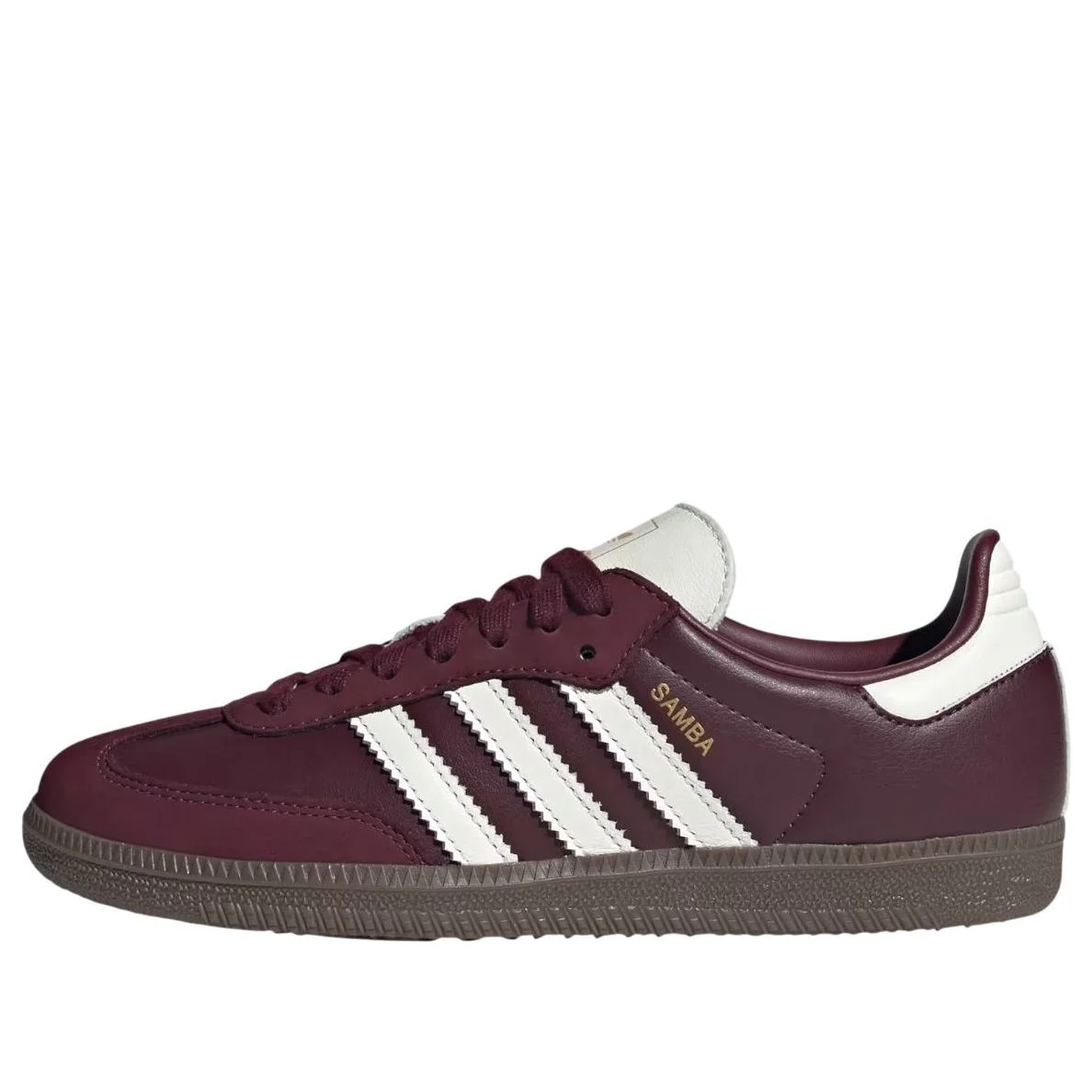 (WMNS) adidas Samba 'Maroon Off White' JR8844 - 1