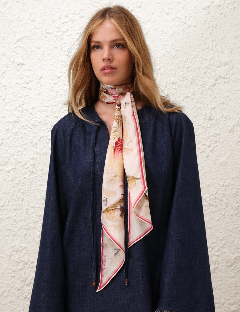 Zimmermann PRINTED SILK NECK SCARF outlook