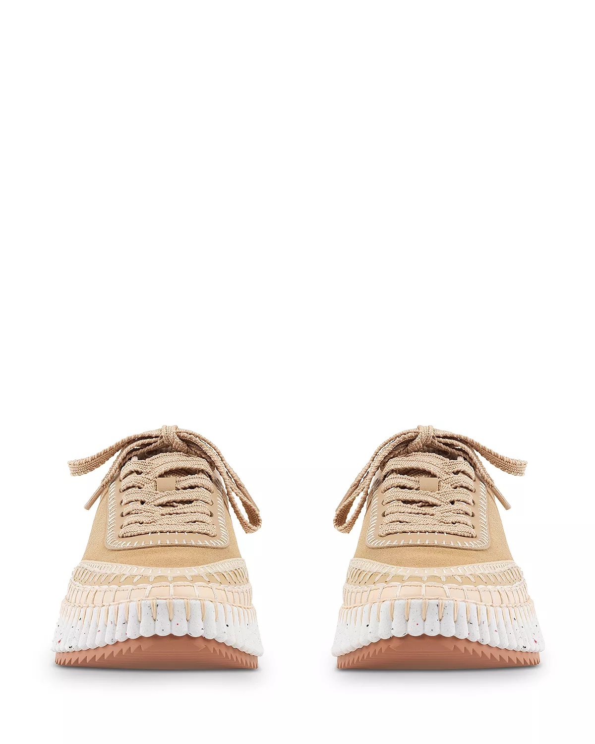 Women's Nama Suede Platform Low Top Sneakers - 4