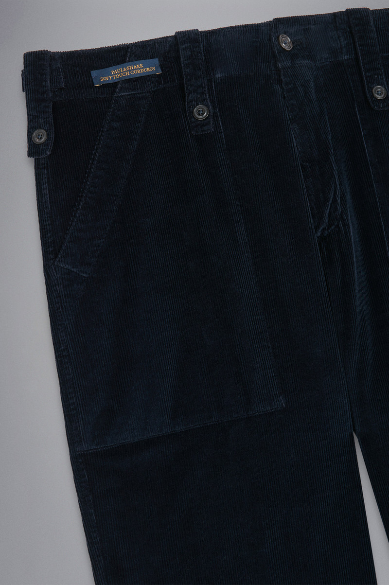 VELVET CARGO TROUSERS 5