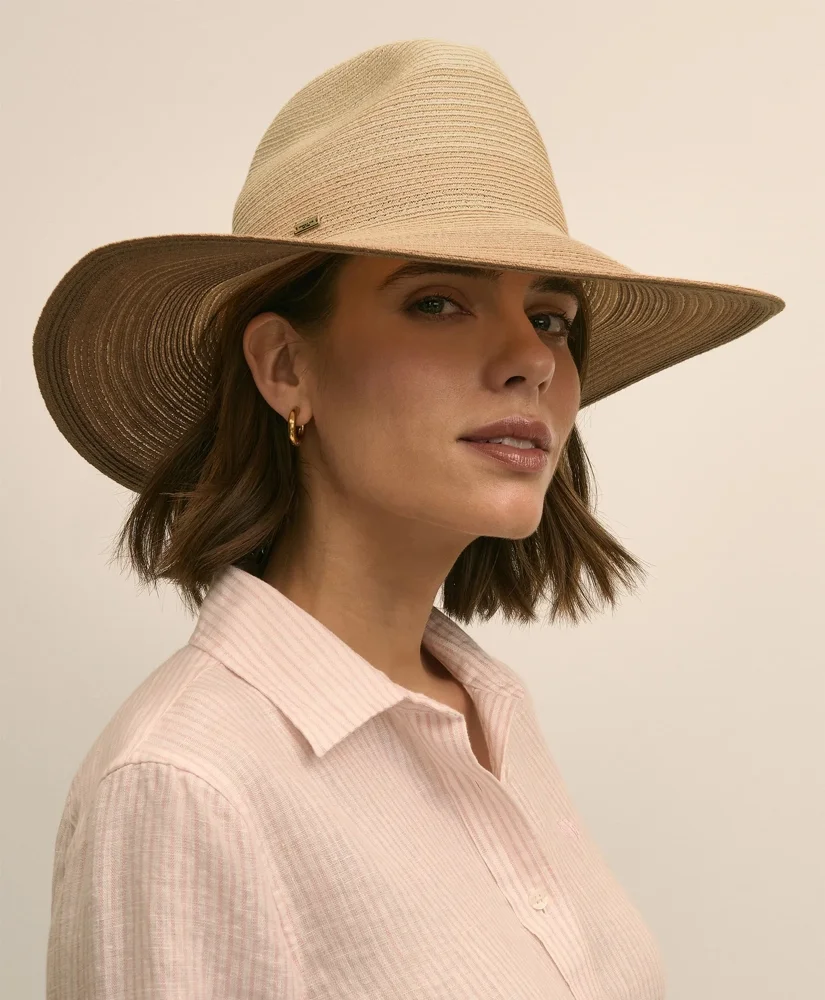 Eugenia Kim Ombre Packable Fedora Hat - 1