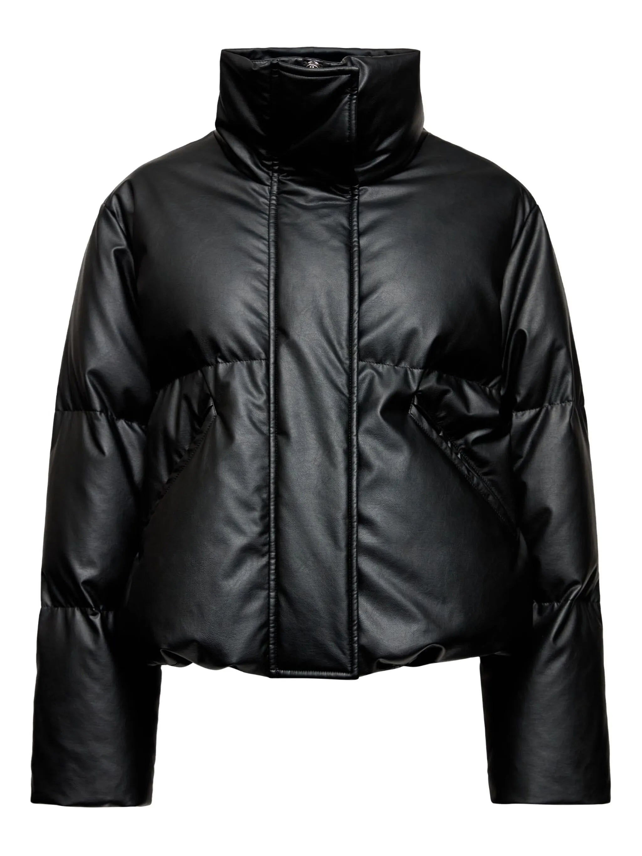 High-neck Puffer Jacket - 1