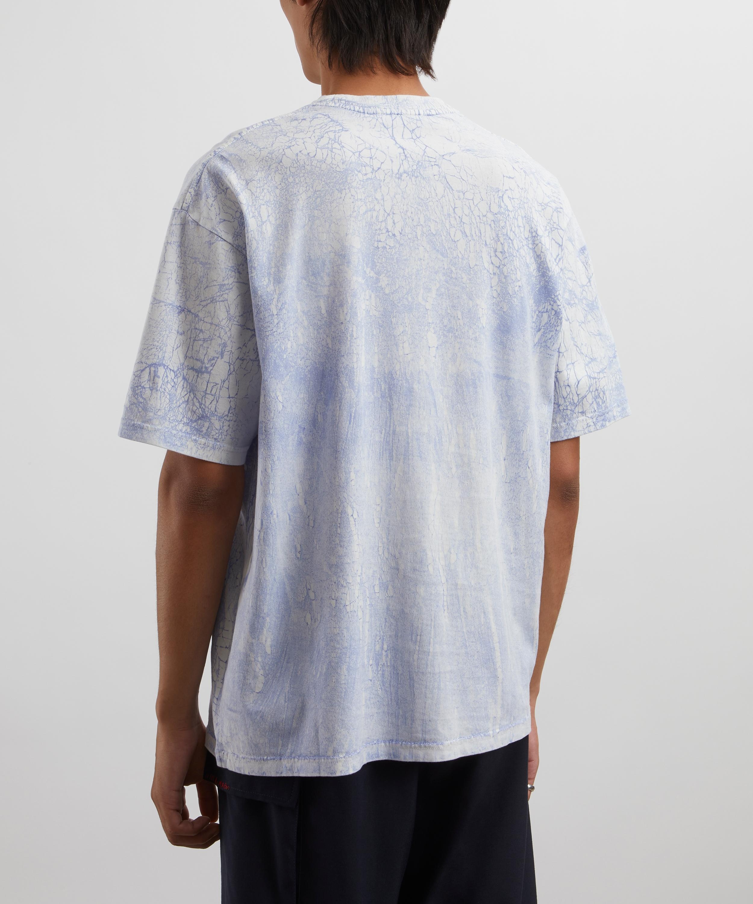 Plaster Print Crew Neck T-Shirt - 4