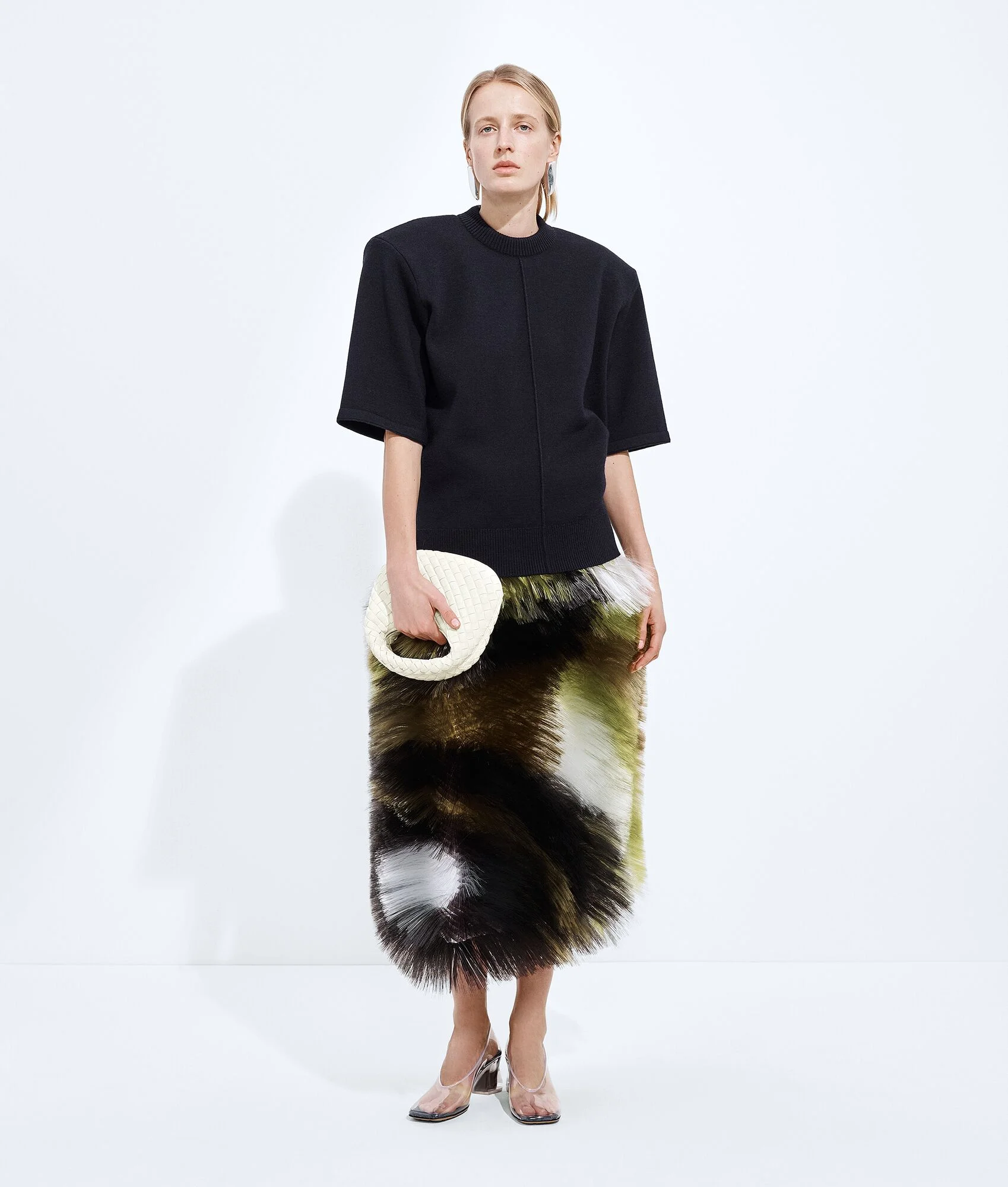 Fringed Embroidery Skirt - 1