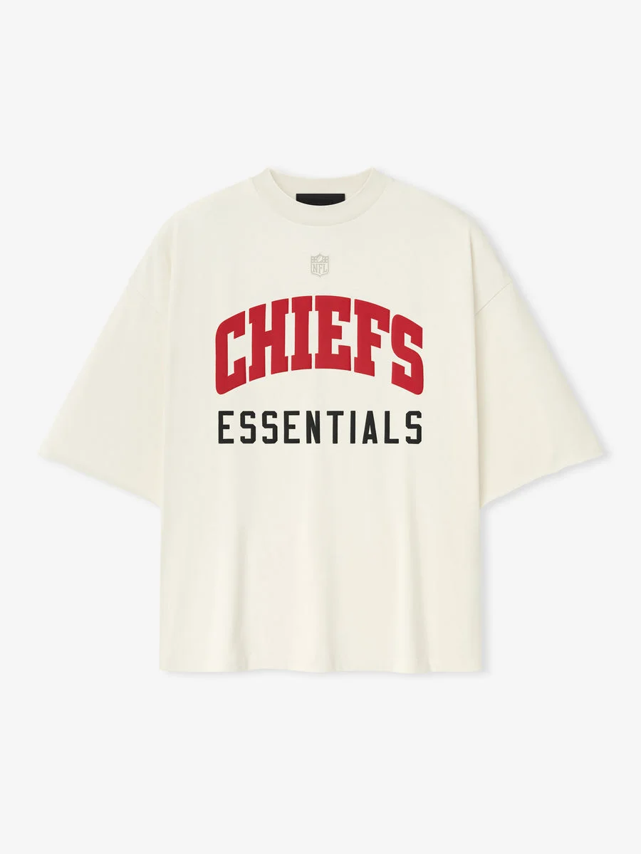 Chiefs 90s 3/4 Sleeve Football Tee - 1