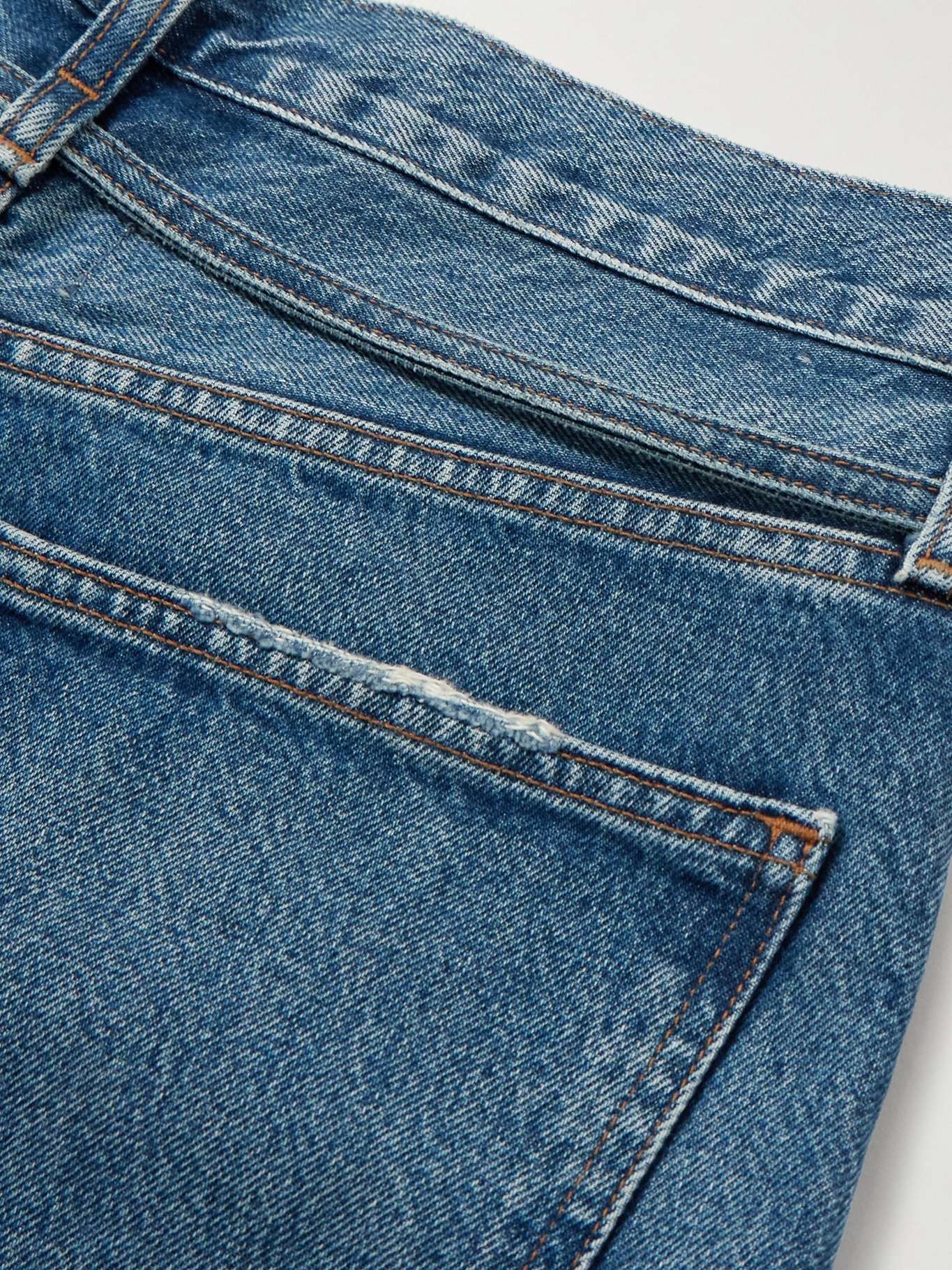 Emmi belted high-rise wide-leg jeans Mid denim - 6