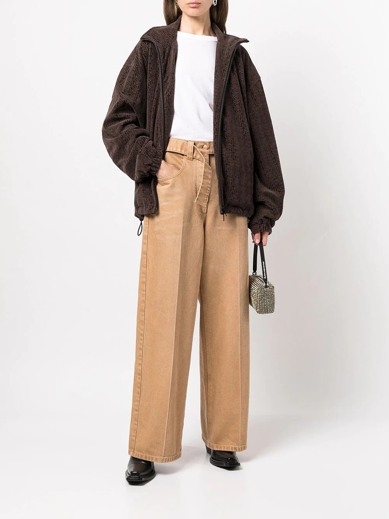 Alexander Wang belted wide-leg jeans outlook